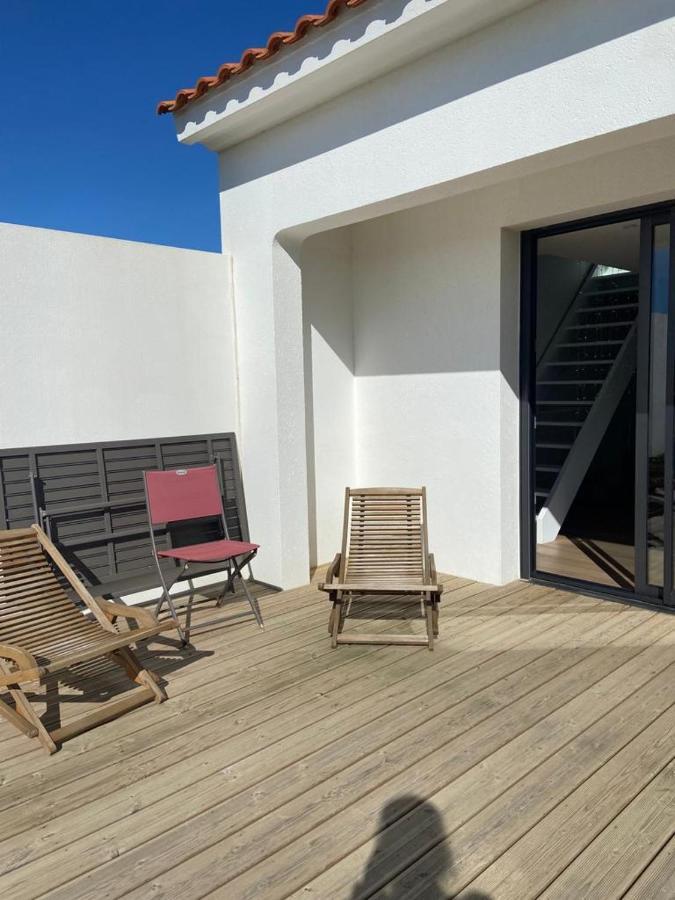 Jolie Villa Face Aux Dunes Et Mer Brétignolles-sur-Mer Exterior foto